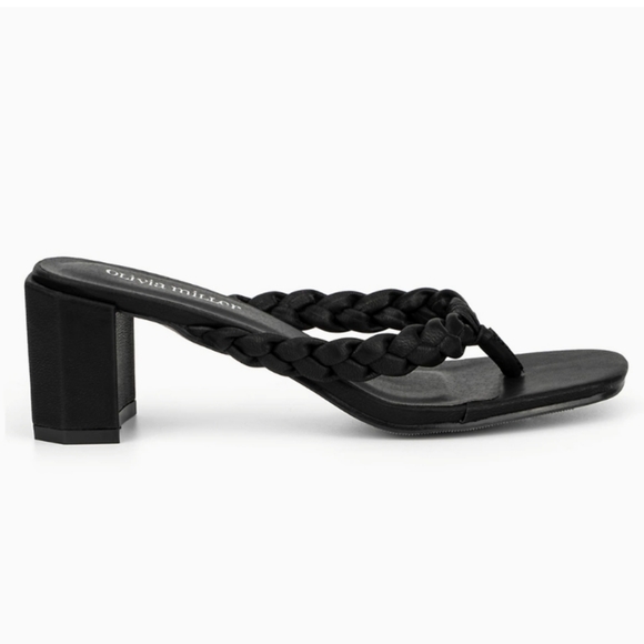 Olivia Miller Shoes - Olivia Miller Sandbanks Braided Thong Sandals -10